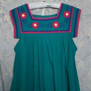 Naqui Vintage Green Dress